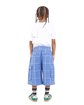 Shaka Wear Youth Plaid Shorts sky blue ModelBack