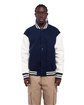 Shaka Wear Men's Letterman Jacket  