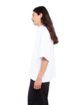 Shaka Wear Men's Max Heavyweight Oversized T-Shirt white ModelSide