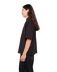 Shaka Wear Men's Max Heavyweight Oversized T-Shirt black ModelSide