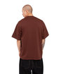 Shaka Wear Men's Tall Max Heavyweight Short-Sleeve T-Shirt brown ModelBack