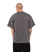 Shaka Wear Men's Tall Max Heavyweight Short-Sleeve T-Shirt dark grey ModelBack