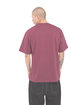 Shaka Wear Men's Tall Max Heavyweight Short-Sleeve T-Shirt burgundy ModelBack