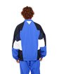 Shaka Wear Men's Nylon Track Jacket royal ModelBack