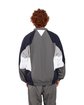 Shaka Wear Men's Nylon Track Jacket grey ModelBack