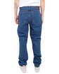 Shaka Wear Men's Raw Denim Straight-Leg Jean Pant stn wsh d blu_30 ModelBack