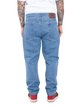 Shaka Wear Men's Raw Denim Straight-Leg Jean Pant stn wsh l blu_30 ModelBack