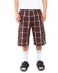 Shaka Wear Unisex Plaid Shorts  