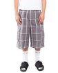 Shaka Wear Unisex Plaid Shorts  