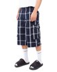 Shaka Wear Unisex Plaid Shorts navy ModelQrt