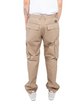 Shaka Wear Men's Twill Cargo Pants khaki_28 ModelBack