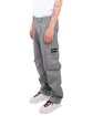 Shaka Wear Men's Twill Cargo Pants dark grey_28 ModelQrt