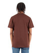 Shaka Wear Adult V-Neck T-Shirt brown ModelBack