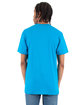 Shaka Wear Adult V-Neck T-Shirt turquoise ModelBack