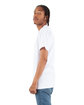 Shaka Wear Adult V-Neck T-Shirt white ModelSide