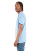 Shaka Wear Adult V-Neck T-Shirt sky blue ModelSide