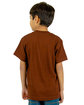 Shaka Wear Youth V-Neck T-Shirt brown ModelBack