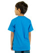 Shaka Wear Youth V-Neck T-Shirt turquoise ModelBack