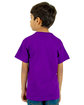 Shaka Wear Youth V-Neck T-Shirt purple ModelBack