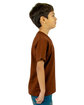 Shaka Wear Youth V-Neck T-Shirt brown ModelSide