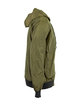 Shaka Wear Adult Windbreaker Jacket olive ModelSide