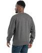 Berne Unisex Heritage Crewneck Sweatshirt graphite ModelBack