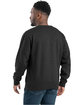 Berne Unisex Heritage Crewneck Sweatshirt black ModelBack