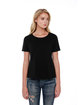 StarTee Ladies' Boxy High Low T-Shirt  