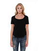 StarTee Ladies' U-Neck T-Shirt  