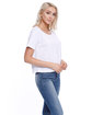 StarTee Ladies' Boxy Cotton T-Shirt  ModelSide