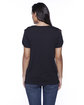 StarTee Ladies' CVC Twist Sleeve Top  ModelBack