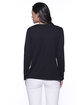 StarTee Ladies' CVC High Low Long-Sleeve T-Shirt  ModelBack