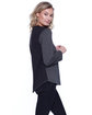 StarTee Ladies' CVC Melrose Long-Sleeve T-Shirt  ModelSide