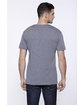 StarTee Men's Triblend  V-Neck T-Shirt  ModelBack