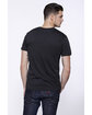 StarTee Men's Triblend  V-Neck T-Shirt vintage black ModelBack