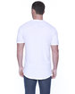 StarTee Men's Cotton/Modal Twisted T-Shirt  ModelBack