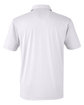 Swannies Golf Men's James Polo white heather OFBack