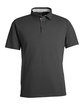 Swannies Golf Men's James H Polo black heather OFFront