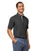 Swannies Golf Men's James H Polo black heather ModelQrt