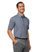 Swannies Golf Men's James H Polo navy heather ModelQrt