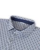 Swannies Golf Men's Max Polo pearl/ navy FlatFront
