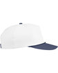 Swannies Golf Men's Brewer Hat white/ navy ModelSide