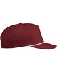 Swannies Golf Men's Brewer Hat maroon ModelSide