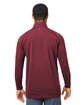 Swannies Golf Men's Colt Quarter-Zip maroon ModelBack