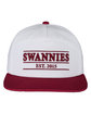 Swannies Golf Charlie Hat maroon ModelBack