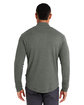 Swannies Golf Men's Emery Quarter-Zip olive/ grey hthr ModelBack