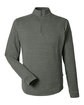 Swannies Golf Men's Emery Quarter-Zip olive/ grey hthr OFFront