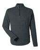 Swannies Golf Men's Emery Quarter-Zip black heather OFFront