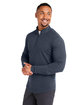 Swannies Golf Men's Emery Quarter-Zip navy heather ModelQrt