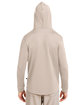 Swannies Golf Men's Ivy Hooded Sweatshirt tan ModelBack